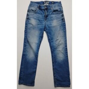Buckle BKE Tyler Straight Jeans Men's 33R Thick stitch western 30x31